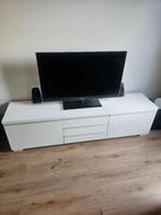 TV meubel wit (Ikea Besta), Huis en Inrichting, Kasten | Televisiemeubels, Ophalen, 100 tot 150 cm, Minder dan 100 cm, 25 tot 50 cm
