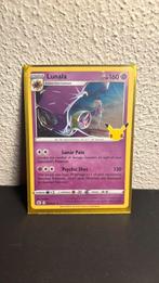 Lunala 015/025 pokemon kaart holo celebrations, Ophalen of Verzenden, Nieuw, Boosterbox