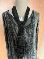 Made in Italy twee delige tuniek met sjaal maat 46(v), Kleding | Dames, Blouses en Tunieken, Made in Italy, Maat 46/48 (XL) of groter