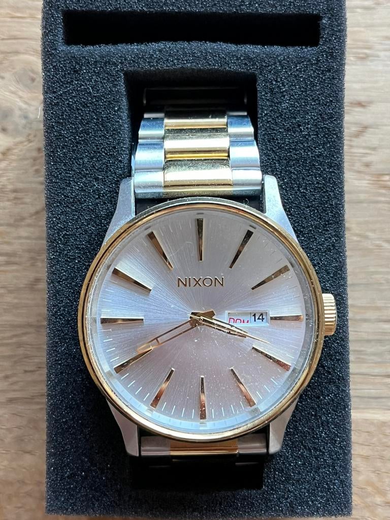 Nixon Sentry SS horloge. Type A356 1921., Ophalen, Zo goed als nieuw, Staal, Overige merken