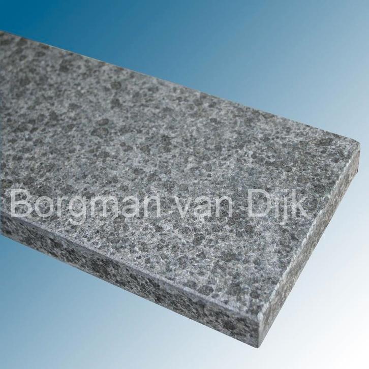 vijverrand Basalt Gevlamd 100x12x3 cm € 16,95 p/st, Tuin en Terras, Vijvers, Nieuw, Ophalen