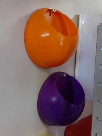 opberg bol jaren 70 design space age oranje paars retro beschikbaar voor biedingen