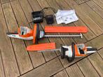 Stihl accu Stihl MSA 120c & Stihl HSA 56 tuingereedschap, Tuin en Terras, Heggenscharen, Ophalen of Verzenden, Zo goed als nieuw