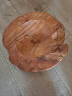 Mooie grote houten schaal zgan, Ophalen, Zo goed als nieuw