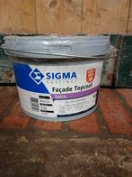 Sigma Façade Topcoat Satin - 2,5L, Overige kleuren, Nieuw, Ophalen of Verzenden, Verf