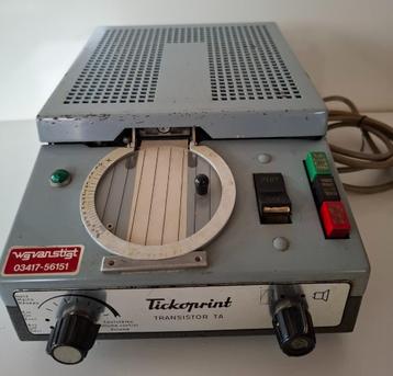 Afregel, test apparaat voor mechanische horloges. beschikbaar voor biedingen