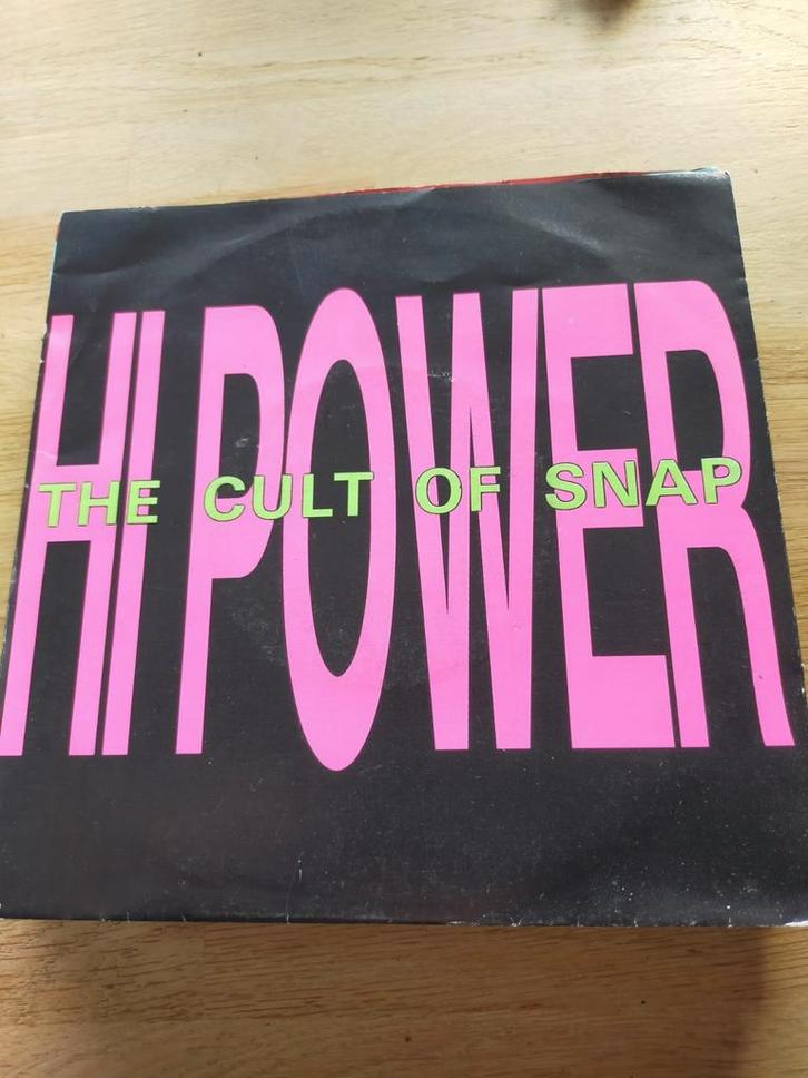 Hi Power , the cult of snap, Cd's en Dvd's, Vinyl Singles, Zo goed als nieuw, Pop, Ophalen of Verzenden