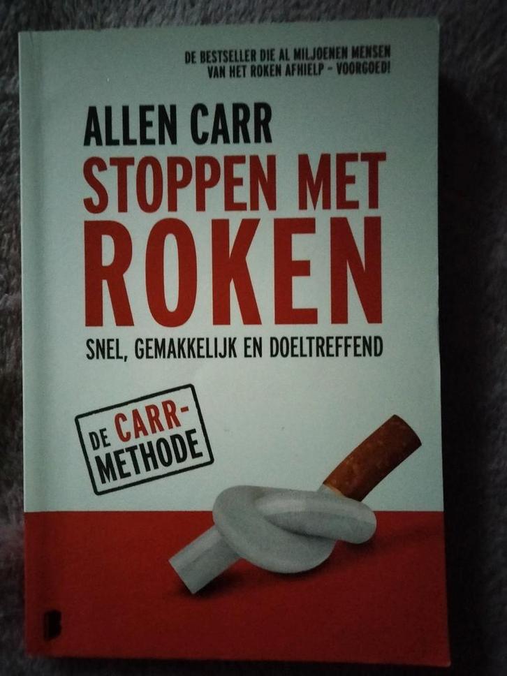 Allen Carr - Stoppen met roken, Boeken, Gezondheid, Dieet en Voeding, Zo goed als nieuw, Ophalen