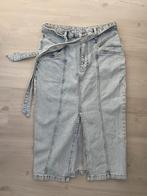 Midi spijkerrok van Cottonclub maat M, Ophalen of Verzenden, Zo goed als nieuw, Blauw, Onder de knie