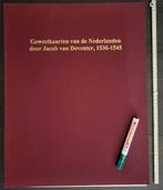 Gewestkaarten van Nederlanden, Jacob van Deventer, 1536-1545, Boeken, Atlassen en Landkaarten, Voor 1800, Diverse auteurs, Ophalen of Verzenden