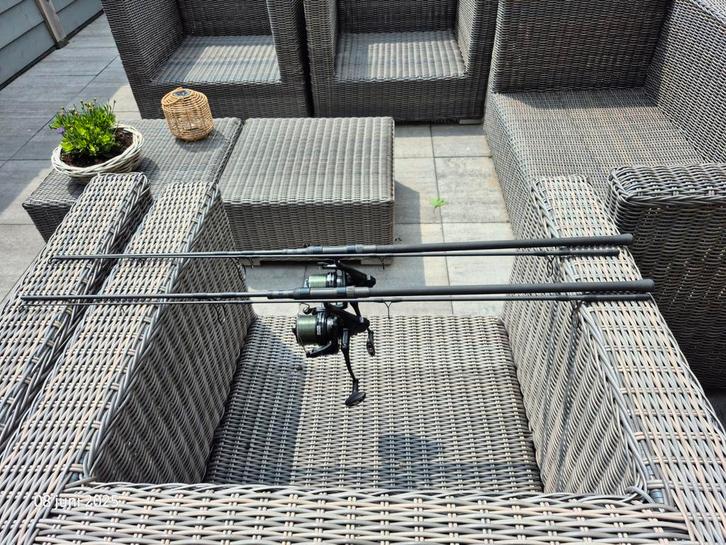 2x Nash Scope 9ft 3lb met Foudraal ZGAN!!!, Watersport en Boten, Hengelsport | Karpervissen, Zo goed als nieuw, Werphengel, Ophalen