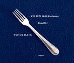 Keltum 18-10 Posthoorn Rondfilet Fruitvork rvs Verzenden kan, Ophalen