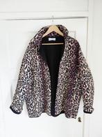Hipsjieke royale Rough Studio leopard jas L NW250,-, Kleding | Dames, Bruin, Maat 42/44 (L), Ophalen of Verzenden, Zo goed als nieuw