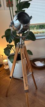 Vintage Strand Electric Patt 123 Theaterspot, Huis en Inrichting, Lampen | Vloerlampen, Ophalen of Verzenden, Gebruikt, Metaal