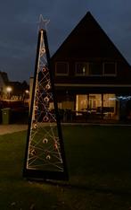 Kerstboom van hout met led-verlichting, Ophalen, Gebruikt