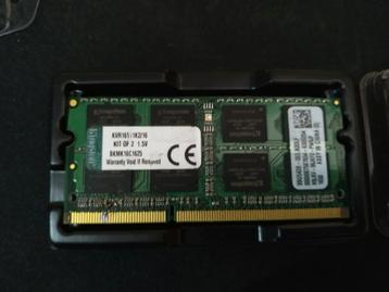 8GB DDR3L Kingston 1600 MHz SODIMM