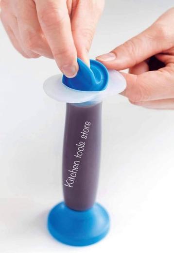 Tupperware deco pen bakker potlood roze / blauwe op voorraad beschikbaar voor biedingen