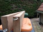 2 vurenhouten balken, Doe-het-zelf en Verbouw, Hout en Planken, Ophalen, Nieuw, 250 tot 300 cm, 50 mm of meer