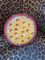 Blond Amsterdam - Uni Servies Geel/Hartjes 18 cm, Huis en Inrichting, Keuken | Servies, Blond Amsterdam, Nieuw, Ophalen of Verzenden