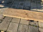 Geleefde Eiken Plank - 3m x 40cm x 10cm, Tuin en Terras, Palen, Balken en Planken, Ophalen, Gebruikt, Planken, Hardhout