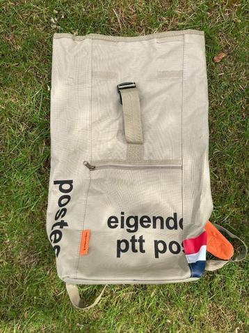 Twee PTT Post kaki rugzak & schoudertasje pukkeltas pukkel beschikbaar voor biedingen