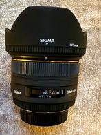 Sigma 50mm f/1.4 EX DG HSM Nikon-AF, Ophalen of Verzenden, Zo goed als nieuw, Standaardlens