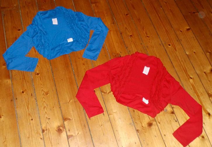 mooie dun Zero Jeans bolero vest maat 140 -146, Kinderen en Baby's, Kinderkleding | Maat 140, Zo goed als nieuw, Meisje, Trui of Vest