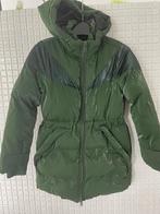 Shoeby Groene gewatteerde jas met capuchon maat 140, Zo goed als nieuw, Shoeby, Jas, Verzenden