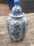 Royal Delft dekselvaas 35 cm begin 20e eeuw, Ophalen of Verzenden