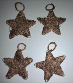 Ster ornamenten voor in de kerstboom, 8 stuks, Ophalen, Gebruikt