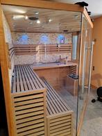 Natuurlijk sauna meubel, Ophalen, Zo goed als nieuw, Complete sauna