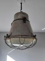 Stoere industriële hanglamp lamp, Ophalen of Verzenden, Gebruikt, Minder dan 50 cm