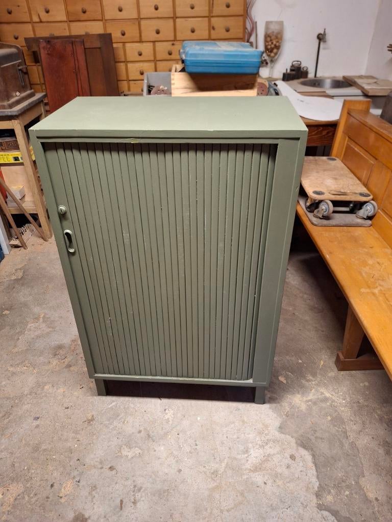 SCHOOLKAST ROLLUIKKAST, Huis en Inrichting, Kasten | Roldeurkasten en Archiefkasten, Ophalen, 25 tot 50 cm, 50 tot 100 cm