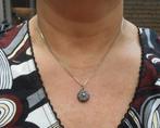 Zilveren ketting met antieke hanger nr.892, Sieraden, Tassen en Uiterlijk, Antieke sieraden, Verzenden, Zilver, Ketting