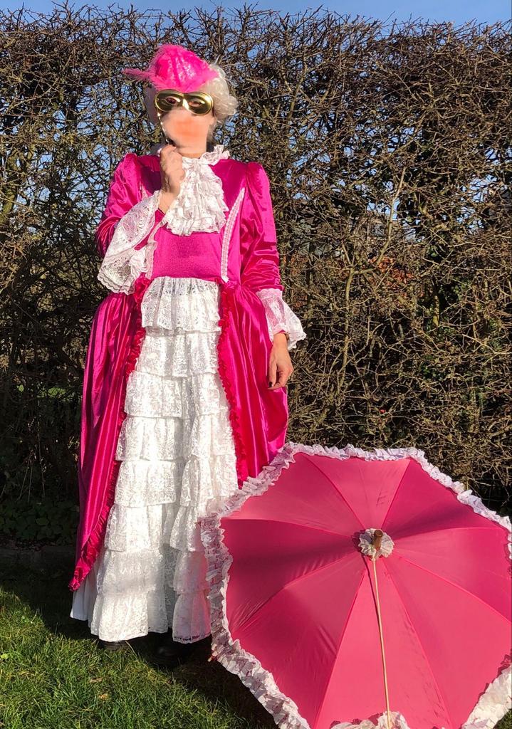 Barok Jurken Set - 5 jurken - 7-delig - loopgroep, Kleding | Dames, Carnavalskleding en Feestkleding, Gedragen, Kleding, Historisch