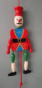 Houten Marionette Trekpop (Gratis Verzending), Verzenden, Nieuw, Overige typen