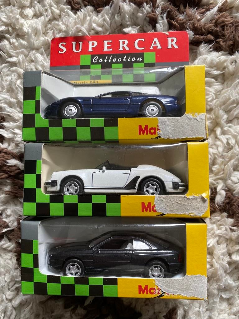 Maisto Supercar Collection (Jaren ’90) modelauto’s, Verzenden, Zo goed als nieuw, Auto, Overige merken