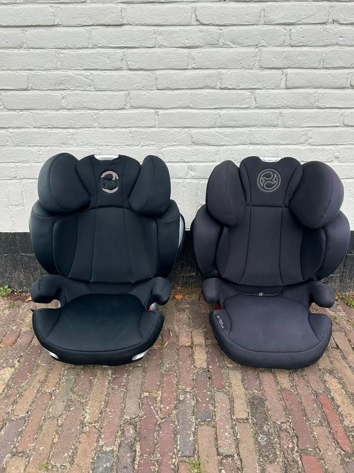 2 cybex solution autostoelen, Kinderen en Baby's, Autostoeltjes, Zo goed als nieuw, Overige merken, 15 t/m 36 kg, Isofix, Afneembare rugleuning
