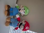 Mario en Luigi knuffel 25 cm groot, Ophalen, Zo goed als nieuw, Overige typen