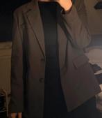 Blazer Pull & Bear L bruin antraciet, Kleding | Dames, Ophalen of Verzenden, Zo goed als nieuw, Bruin