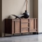 Woood Forrrest dressoir zgan mangohouten kast, Ophalen, 150 tot 200 cm, Zo goed als nieuw, 25 tot 50 cm