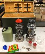 Optimus 1550 G - 2 stuks in kist - set 3 - Petroleumlampen, Optimus, Overige typen, Opitmus, Ophalen of Verzenden