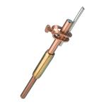 Aardelektrode (aardpen) koper, ø12,5 mm, 3 meter lengte JMV, Doe-het-zelf en Verbouw, Elektra en Kabels, Ophalen, Nieuw, Overige typen