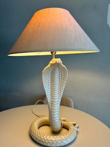 Vintage lamp Tomasso Barbi Cobra Tafellamp beschikbaar voor biedingen