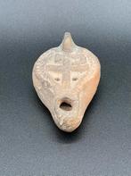 Romeins-Byzantijnse terracotta olielamp (1e–6e eeuw), Ophalen of Verzenden
