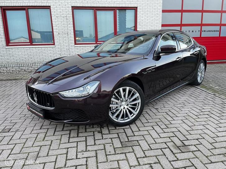 Maserati Ghibli 3.0, Auto's, Maserati, Bedrijf, Te koop, Ghibli, ABS, Achteruitrijcamera, Airbags, Airconditioning, Alarm, Bluetooth