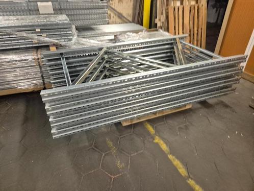 Palletstelling magazijnstelling rekken set 19,62mtr. koopje, Zakelijke goederen, Kantoor en Winkelinrichting | Magazijn, Stelling en Opslag