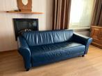 Leren 2,5 zitsbank, Huis en Inrichting, Banken | Sofa's en Chaises Longues, Ophalen, Zo goed als nieuw, 75 tot 100 cm, 200 tot 250 cm
