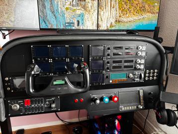 Flight simulator set (Cessna-gericht) beschikbaar voor biedingen