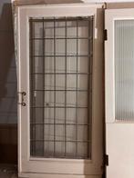 Antieke houten binnendeur, Doe-het-zelf en Verbouw, Deuren en Horren, Ophalen of Verzenden, Gebruikt, Binnendeur, 200 tot 215 cm